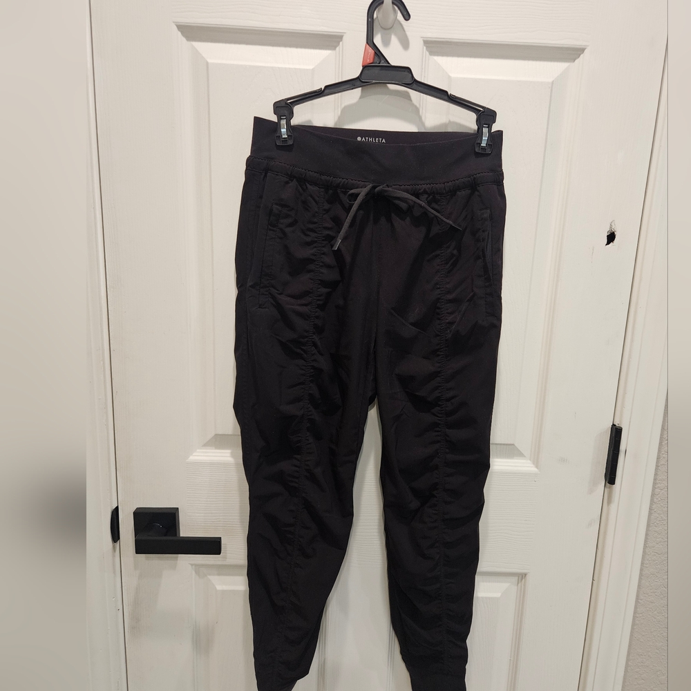 EUC Athleta Attitude Joggers Size 2 Petite Black